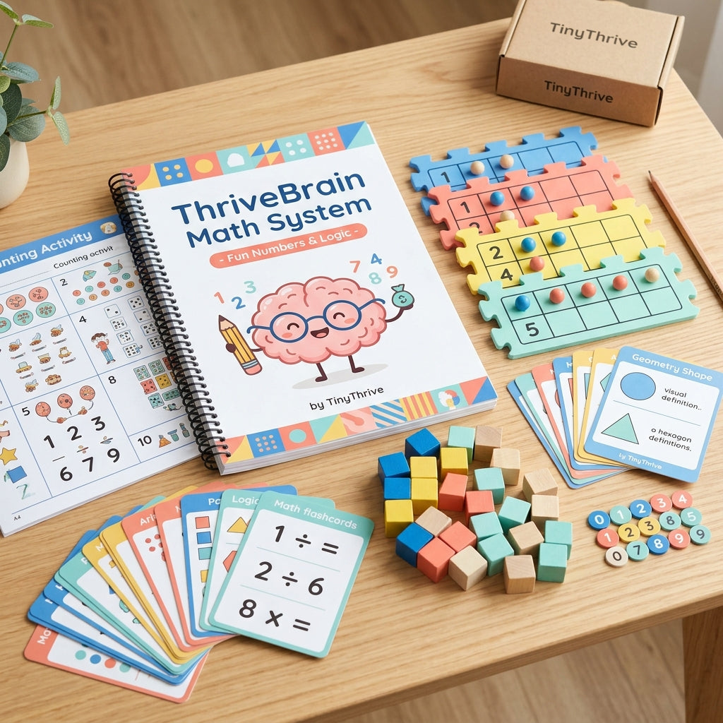 ThriveBrain Visual Math & Logic Mastery System